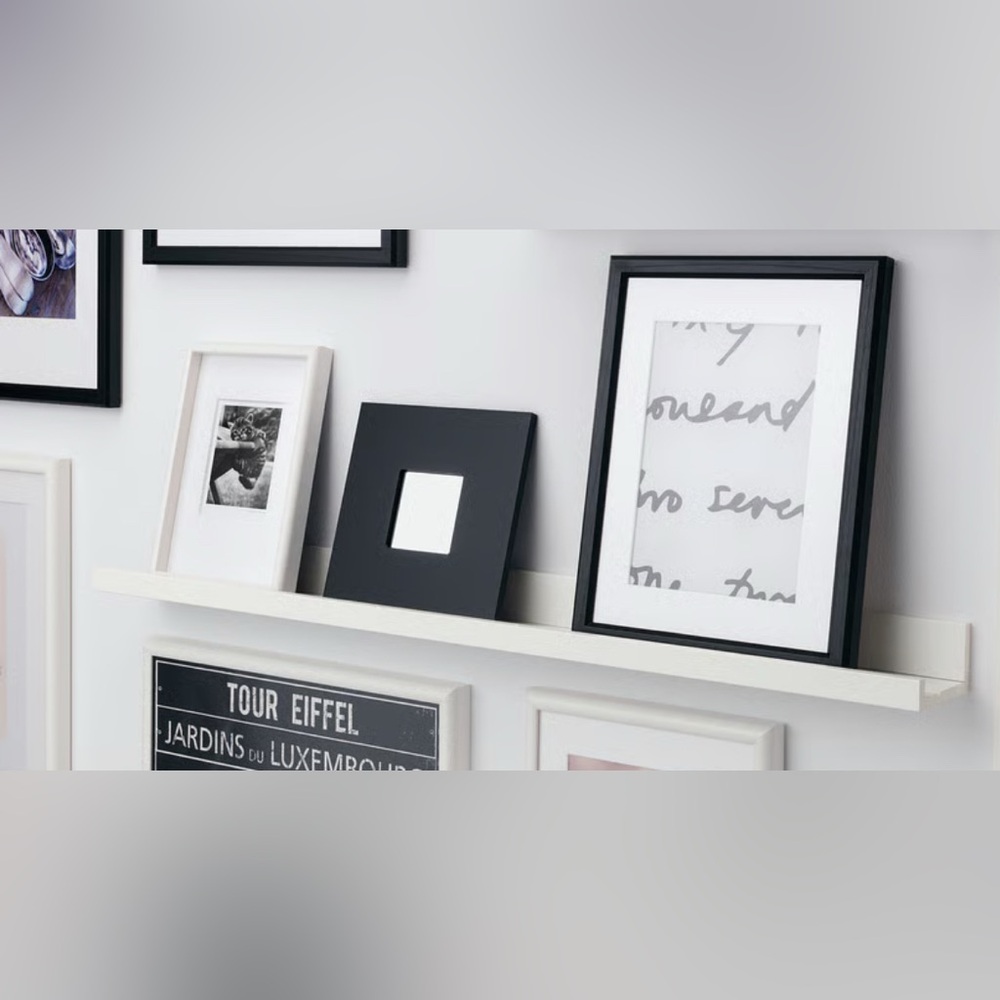 IKEA White Floating Wall Display Shelf 46in (also have in black if interested) - Picture 2 of 8